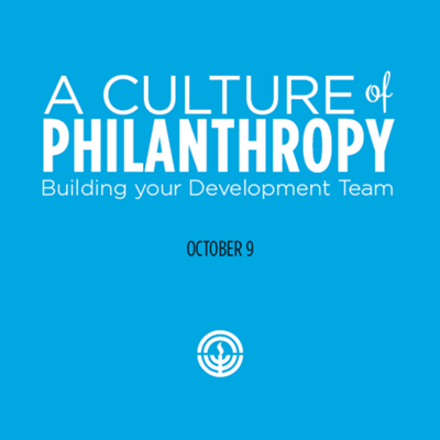 A Culture of Philanthropy
