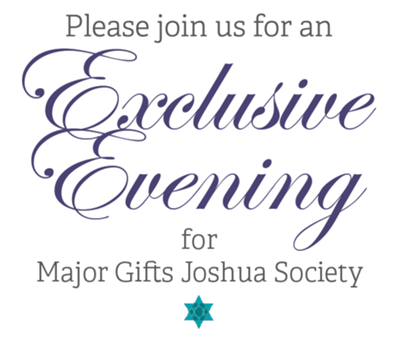 An Exclusive Evening for Major Gifts Joshua Society
