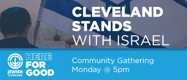 Happening Today: Gathering in Support of Israel