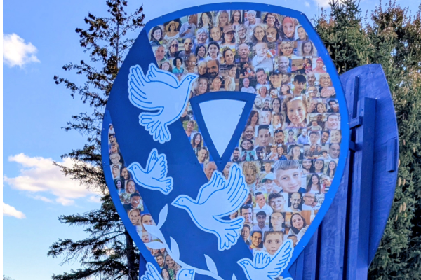 Federation Hostage Sign Updated to Reflect Ceasefire