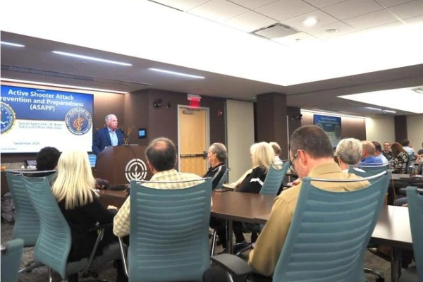 FBI Agent Teaches Active Shooter Prevention, Response
