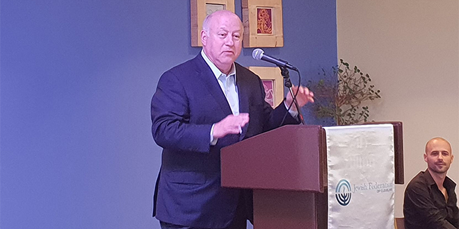 Federation President Hoffman Honored at JFNA GA in Israel
