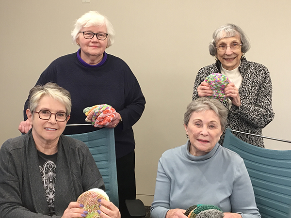 Volunteers of the Month: Knitting Group
