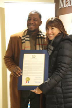 Cleveland City Councilman Basheer Jones Presents Resolution in Solidarity with Jews Ahead of March