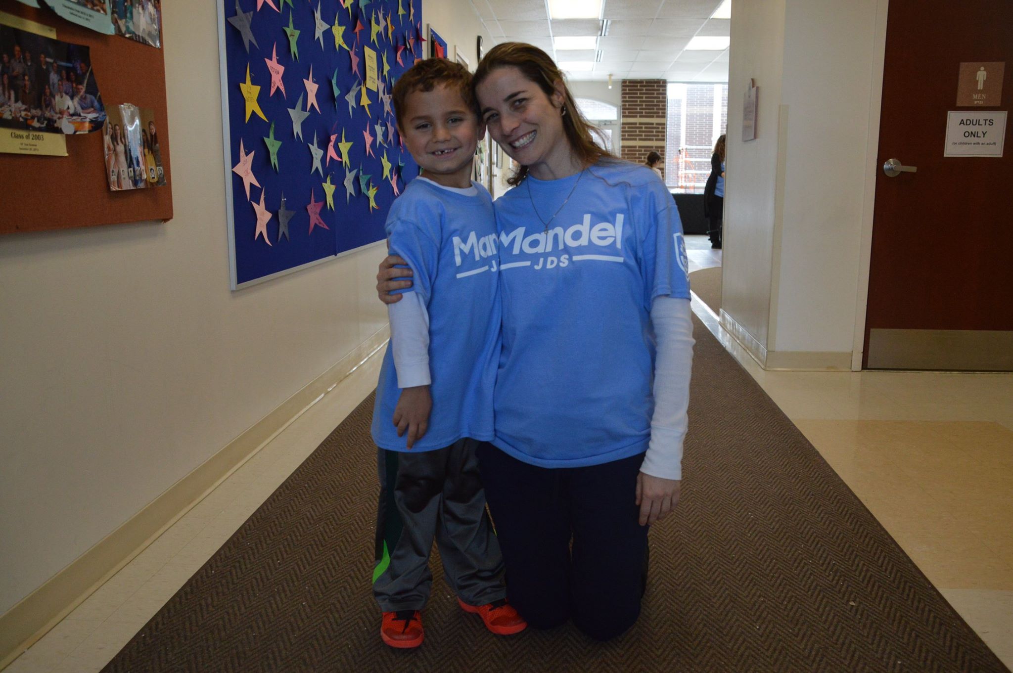 Rotem with Kindergarten student:  Jay Miller (Solon)