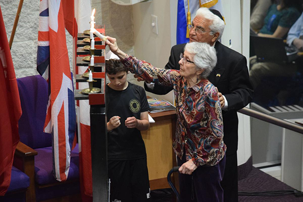 CJN Article: Yom Hashoah Commemoration at B'nai Jeshurun