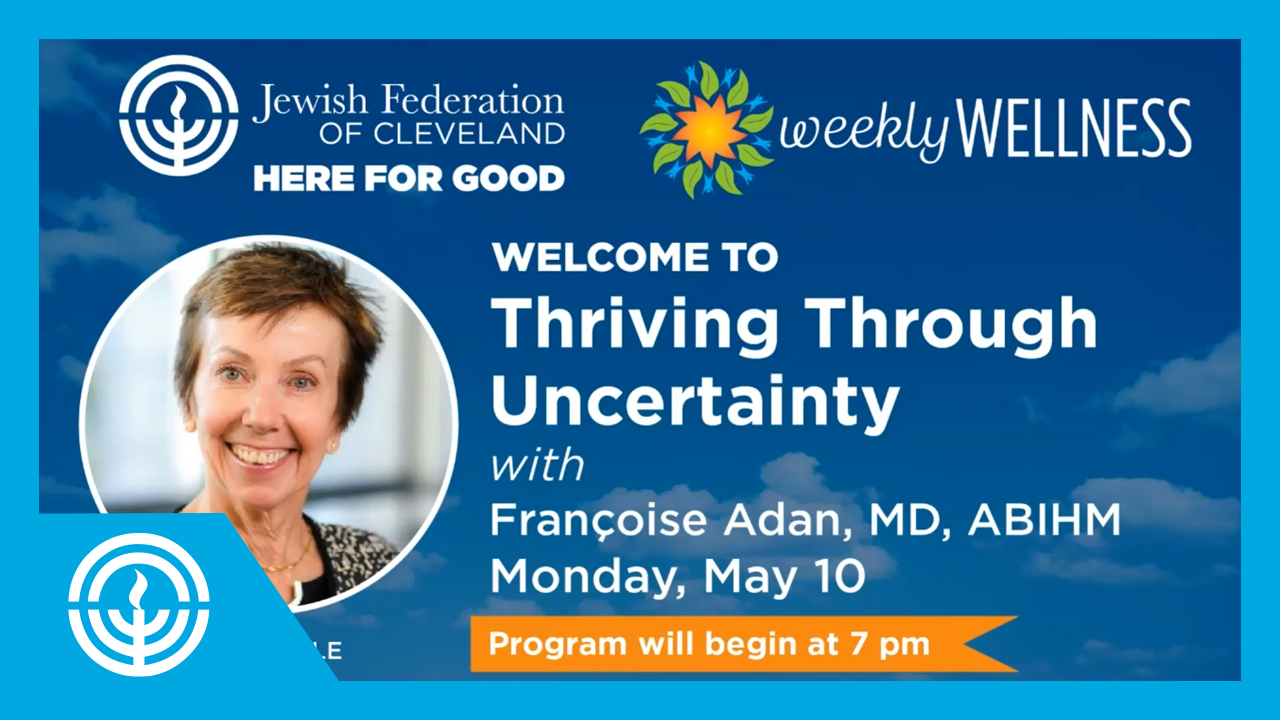 WATCH: Thriving Through Uncertainty: A Discussion with Dr. Françoise Adan