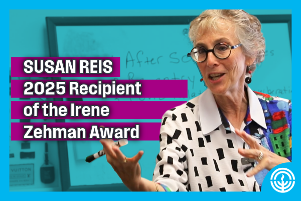 WATCH: Susan Reis Receives 2025 Irene Zehman Volunteer Award