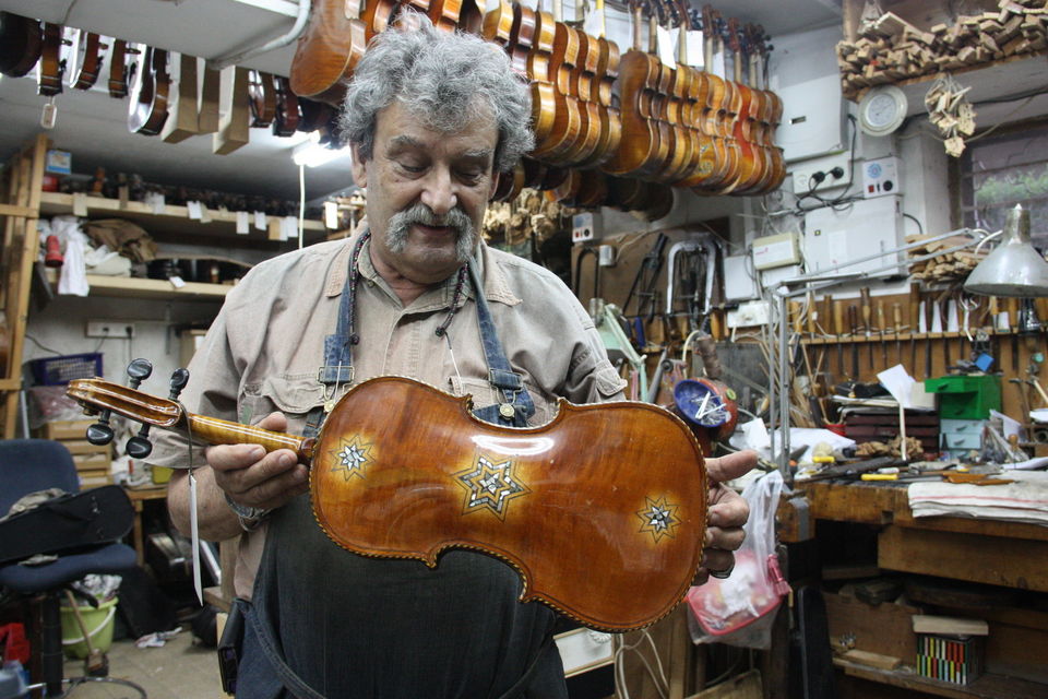 Instruments restored from Holocaust