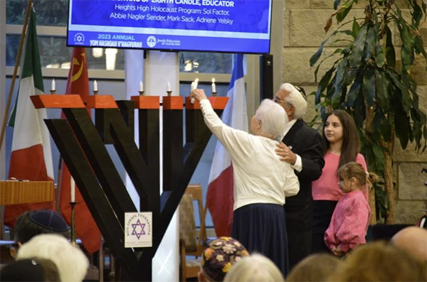 Antisemitism Focus Of Yom Hashoah Commemoration