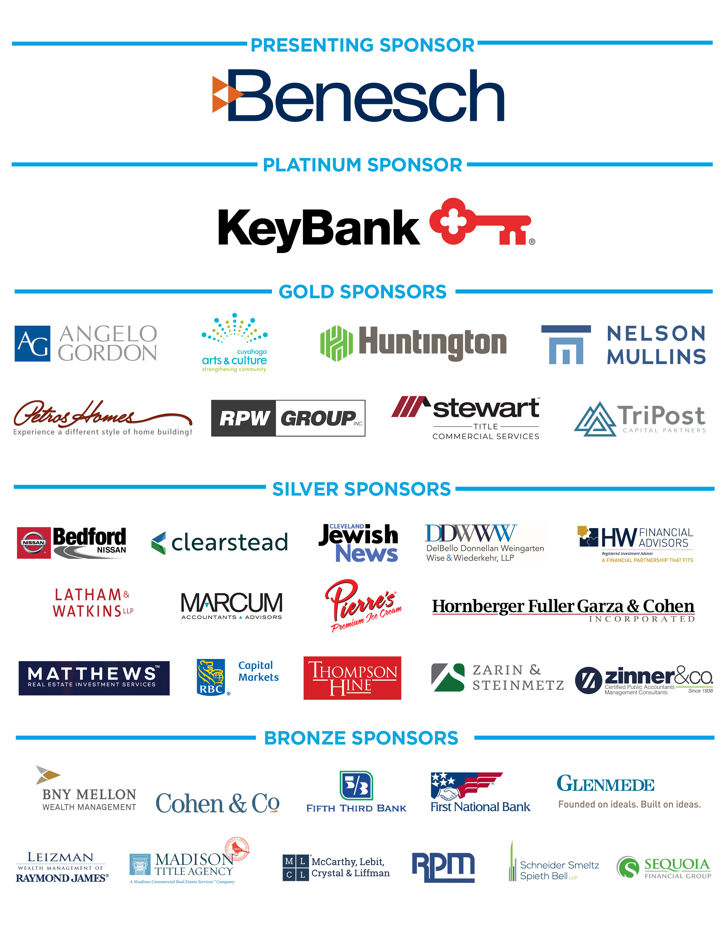 Corporate Sponsors