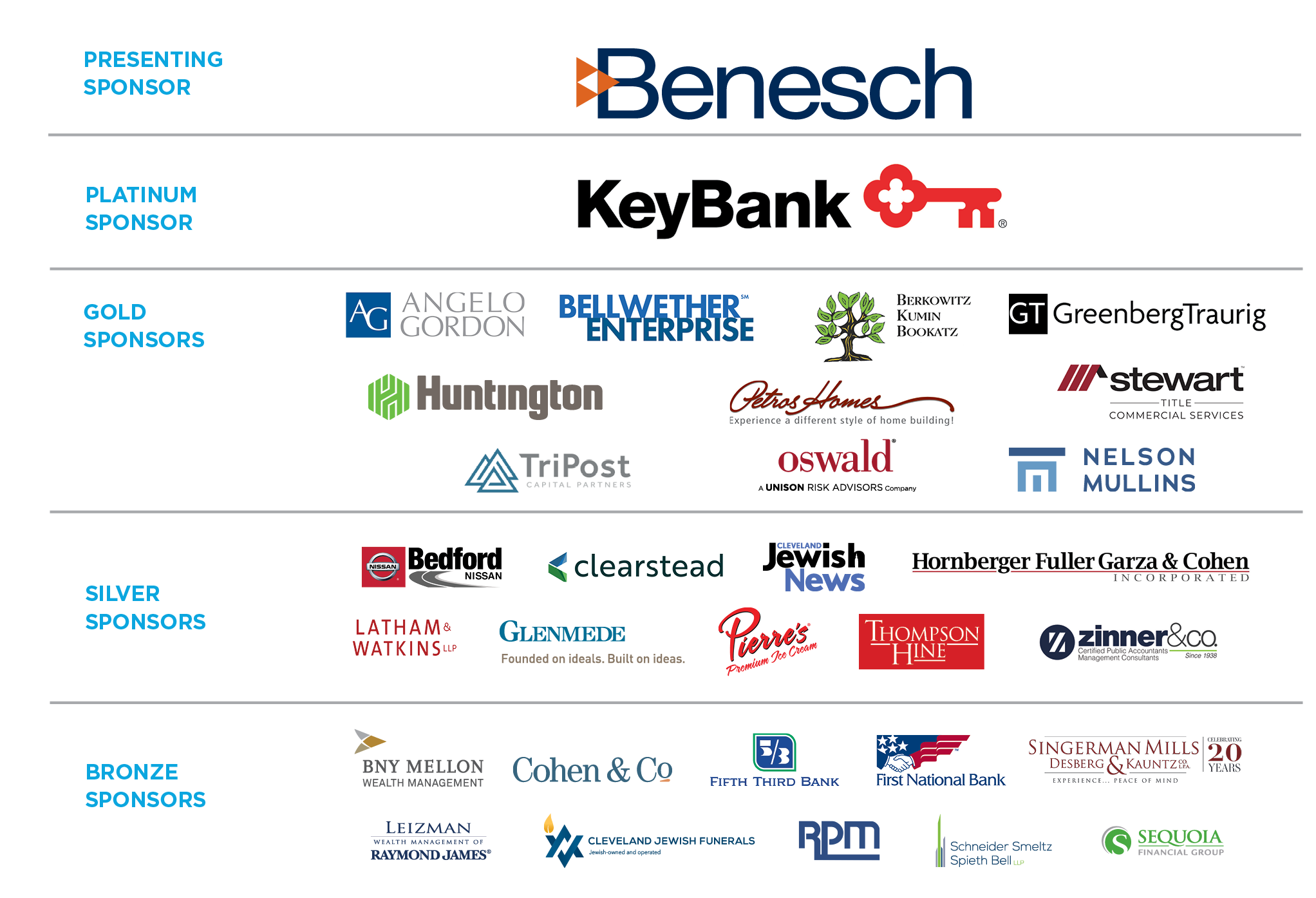 Corporate Sponsors