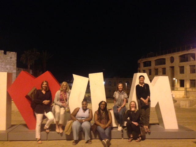 Cleveland women were in Israel with other women from Chicago, Indianapolis, and Milwaukee on the Women Partners for Peace mission.