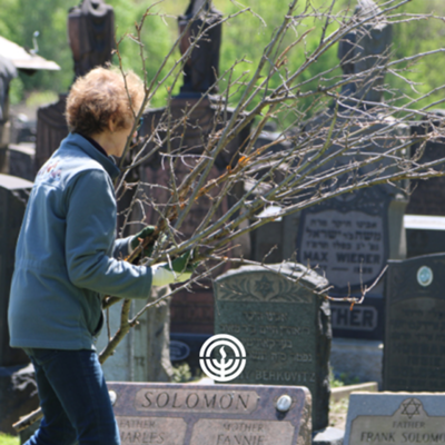 Spring Cemetery Cleanup