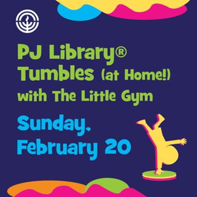 PJ Tumbles (at home) with The Little Gym
