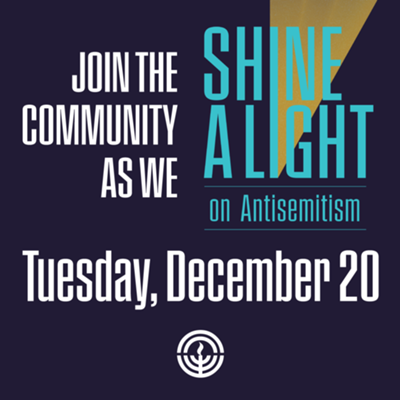 Shine a Light on Antisemitism
