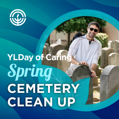 YLDay of Caring at Spring Cemetery Cleanup