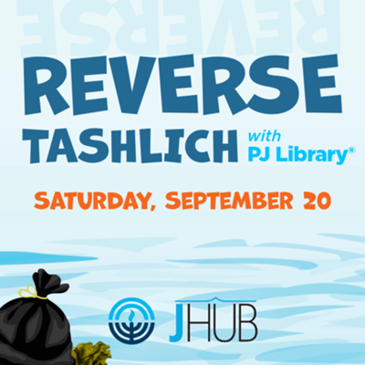Reverse Tashlich with PJ Library, jHUB and Jewish Volunteer Network