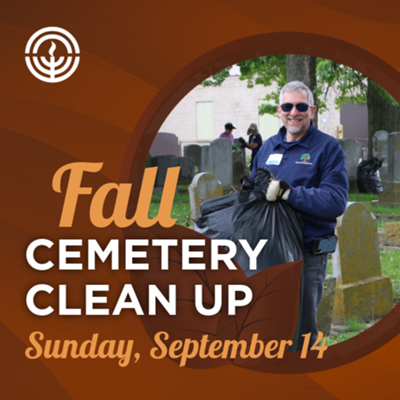 Fall Cemetery Cleanup
