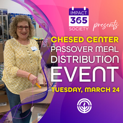 Volunteer at the Cleveland Chesed Center - Passover Meal Distribution