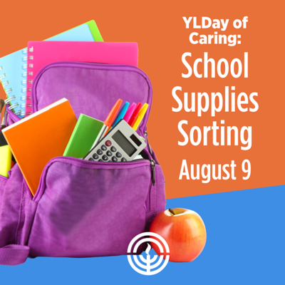 YLDay of Caring: School Supplies Sorting