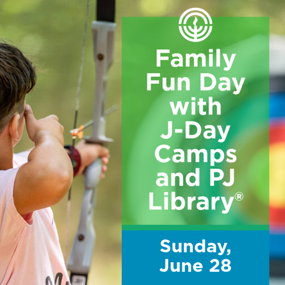 Family Fun Day with Mandel JCC’s J-Day Camps & PJ Library®