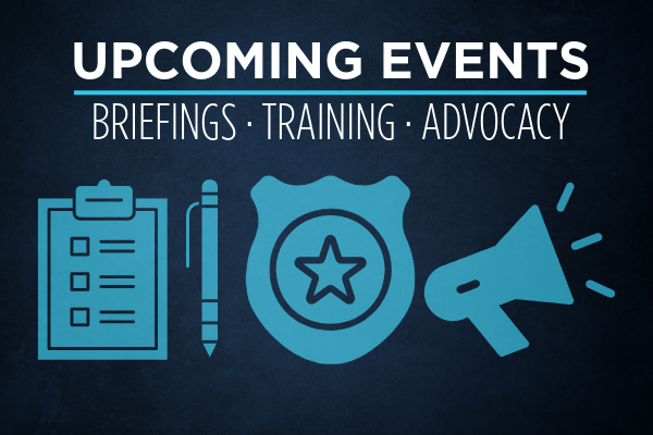 Upcoming Briefings, Security Trainings & Advocacy Opportunities